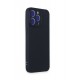Newface iPhone 15 Pro Max Kılıf Nano içi Kadife Silikon - Lacivert Newface iPhone 15 Pro Max Kılıf Nano içi Kadife Silikon - Lacivert
