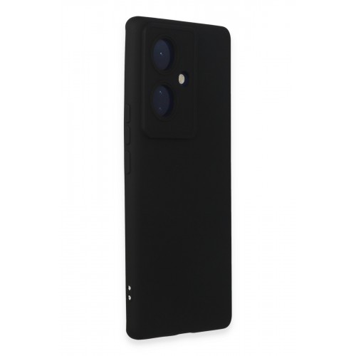 Newface Vivo V29 Lite Kılıf Nano içi Kadife Silikon - Siyah Newface Vivo V29 Lite Kılıf Nano içi Kadife Silikon - Siyah