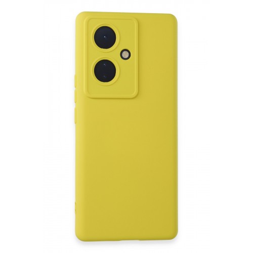 Newface Vivo V29 Lite Kılıf Nano içi Kadife Silikon - Sarı Newface Vivo V29 Lite Kılıf Nano içi Kadife Silikon - Sarı