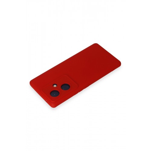 Newface Vivo V29 Lite Kılıf Nano içi Kadife Silikon - Kırmızı Newface Vivo V29 Lite Kılıf Nano içi Kadife Silikon - Kırmızı