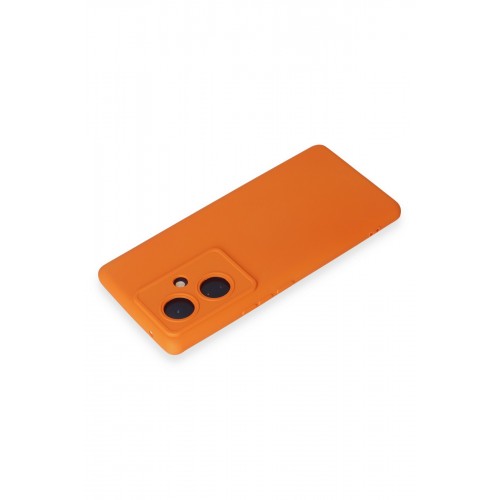 Newface Vivo V29 Lite Kılıf Nano içi Kadife Silikon - Turuncu Newface Vivo V29 Lite Kılıf Nano içi Kadife Silikon - Turuncu