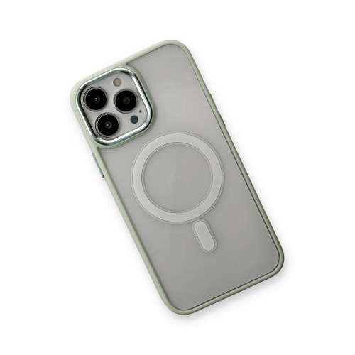 Newface iPhone 14 Pro Max Kılıf Room Magneticsafe Silikon - Su Yeşili Newface iPhone 14 Pro Max Kılıf Room Magneticsafe Silikon - Su Yeşili