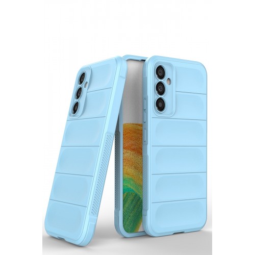 Newface Samsung Galaxy M34 5G Kılıf Optimum Silikon - Sky Blue Newface Samsung Galaxy M34 5G Kılıf Optimum Silikon - Sky Blue