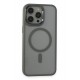 Newface iPhone 15 Pro Max Kılıf Room Magneticsafe Silikon - Gri Newface iPhone 15 Pro Max Kılıf Room Magneticsafe Silikon - Gri
