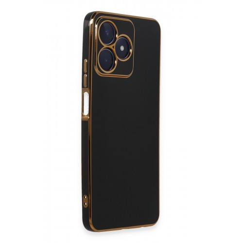 Newface Realme C53 Kılıf Volet Silikon - Siyah Newface Realme C53 Kılıf Volet Silikon - Siyah