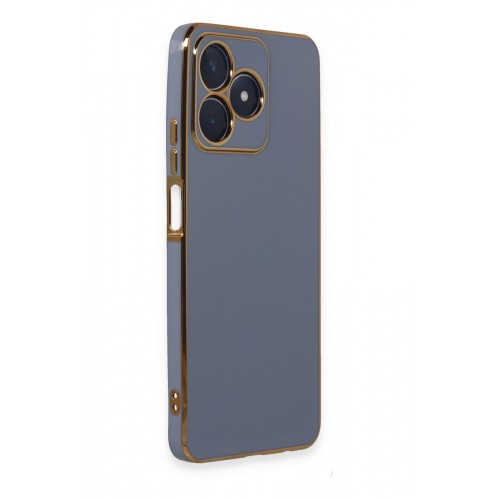 Newface Realme C53 Kılıf Volet Silikon - Mavi Newface Realme C53 Kılıf Volet Silikon - Mavi