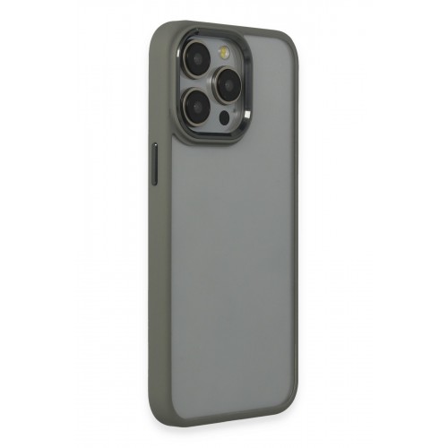 Newface iPhone 15 Pro Kılıf Power Silikon - Titan Gri Newface iPhone 15 Pro Kılıf Power Silikon - Titan Gri