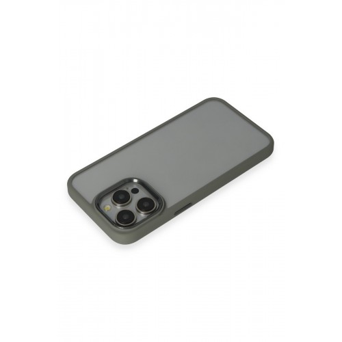 Newface iPhone 15 Pro Kılıf Power Silikon - Titan Gri Newface iPhone 15 Pro Kılıf Power Silikon - Titan Gri