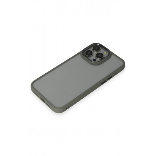 Newface iPhone 15 Pro Kılıf Power Silikon - Titan Gri Newface iPhone 15 Pro Kılıf Power Silikon - Titan Gri