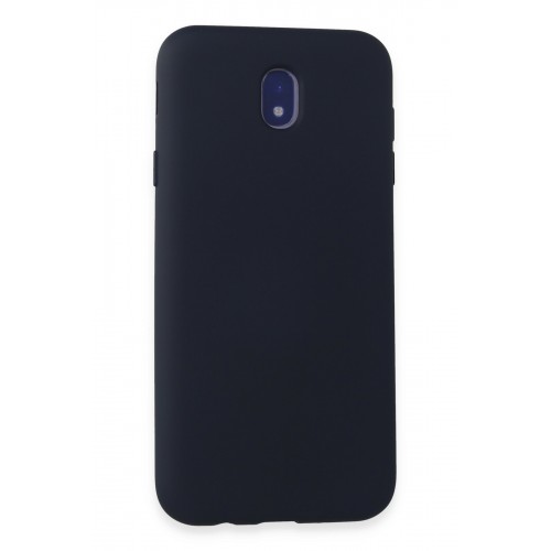 Newface Samsung Galaxy J7 Pro / J730 Kılıf Nano içi Kadife Silikon - Koyu Mavi Newface Samsung Galaxy J7 Pro / J730 Kılıf Nano içi Kadife Silikon - Koyu Mavi