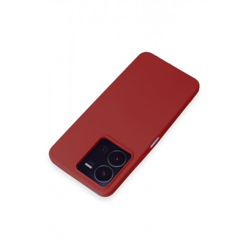 Newface Vivo Y35 Kılıf First Silikon - Kırmızı Newface Vivo Y35 Kılıf First Silikon - Kırmızı