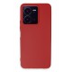 Newface Vivo Y22S Kılıf First Silikon - Kırmızı Newface Vivo Y22S Kılıf First Silikon - Kırmızı