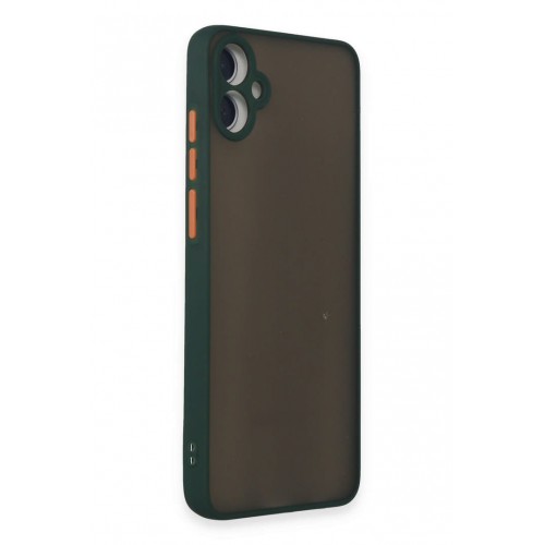 Newface Samsung Galaxy A05 Kılıf Montreal Silikon Kapak - Yeşil Newface Samsung Galaxy A05 Kılıf Montreal Silikon Kapak - Yeşil
