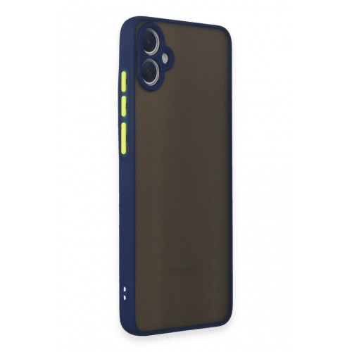 Newface Samsung Galaxy A05 Kılıf Montreal Silikon Kapak - Lacivert Newface Samsung Galaxy A05 Kılıf Montreal Silikon Kapak - Lacivert