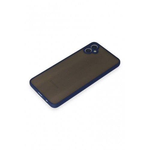 Newface Samsung Galaxy A05 Kılıf Montreal Silikon Kapak - Lacivert Newface Samsung Galaxy A05 Kılıf Montreal Silikon Kapak - Lacivert