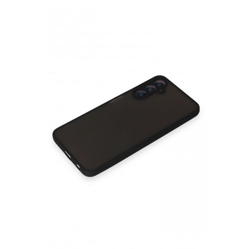 Newface Samsung Galaxy A05S Kılıf Montreal Silikon Kapak - Siyah Newface Samsung Galaxy A05S Kılıf Montreal Silikon Kapak - Siyah