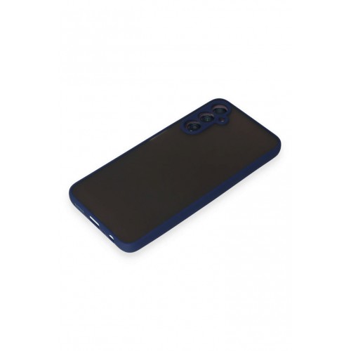 Newface Samsung Galaxy A05S Kılıf Montreal Silikon Kapak - Lacivert Newface Samsung Galaxy A05S Kılıf Montreal Silikon Kapak - Lacivert