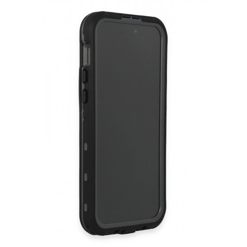 Newface iPhone 15 Pro Kılıf Red Pepper Magneticsafe Su Geçirmez Kılıf - Siyah-Gri Newface iPhone 15 Pro Kılıf Red Pepper Magneticsafe Su Geçirmez Kılıf - Siyah-Gri