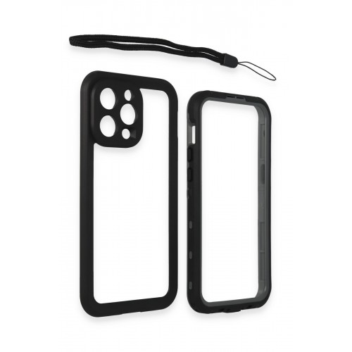 Newface iPhone 15 Pro Max Kılıf Red Pepper Magneticsafe Su Geçirmez Kılıf - Siyah-Gri Newface iPhone 15 Pro Max Kılıf Red Pepper Magneticsafe Su Geçirmez Kılıf - Siyah-Gri