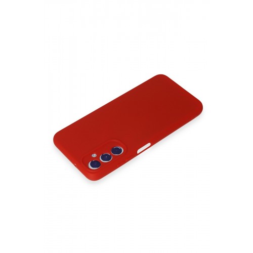 Newface Samsung Galaxy A05S Kılıf First Silikon - Kırmızı Newface Samsung Galaxy A05S Kılıf First Silikon - Kırmızı