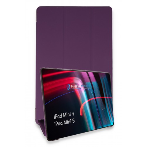 Newface iPad Mini 5 Kılıf Tablet Smart Kılıf - Mor Newface iPad Mini 5 Kılıf Tablet Smart Kılıf - Mor