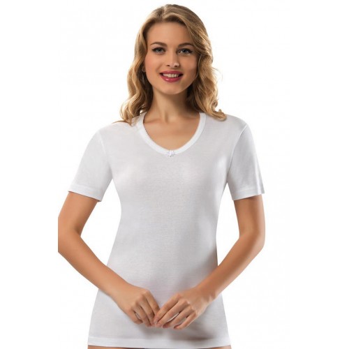Erdem Beyaz Ribana T-Shirt 2101 Renk Beyaz Beden 56(XXL) Erdem Beyaz Ribana T-Shirt 2101 Renk Beyaz Beden 56(XXL)