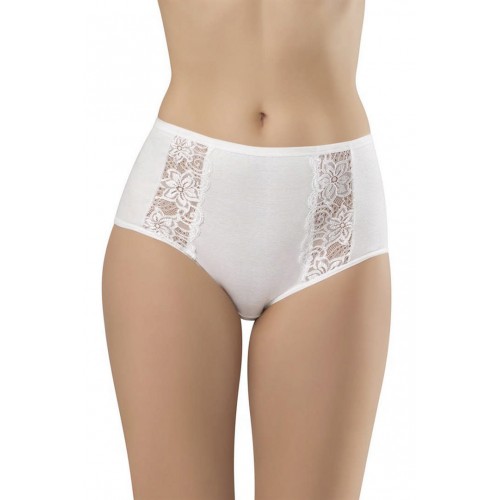 Erdem Beyaz Ribana Dantelli Külot 2546 Renk Siyah Beden 3XL Erdem Beyaz Ribana Dantelli Külot 2546 Renk Siyah Beden 3XL