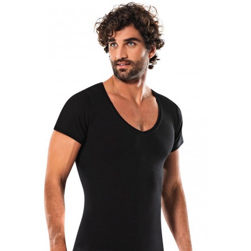 Erdem Siyah Derin V Yaka T-Shirt 1129 Renk Siyah Beden L Erdem Siyah Derin V Yaka T-Shirt 1129 Renk Siyah Beden L