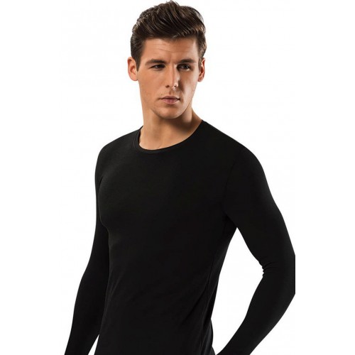 Erdem Siyah Slim Fit Uzun Kol T-Shirt 1123 Renk Gri Beden M Erdem Siyah Slim Fit Uzun Kol T-Shirt 1123 Renk Gri Beden M