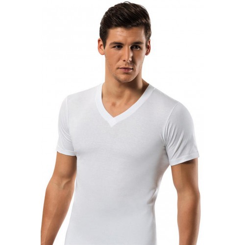 Erdem Beyaz Penye V Yaka T-Shirt 1167 Renk Beyaz Beden XL Erdem Beyaz Penye V Yaka T-Shirt 1167 Renk Beyaz Beden XL