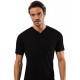 Erdem Siyah Penye V Yaka T-Shirt 1167 Renk Siyah Beden L Erdem Siyah Penye V Yaka T-Shirt 1167 Renk Siyah Beden L