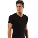Erdem Siyah Ribana V Yaka T-Shirt 1198 Renk Siyah Beden XXL Erdem Siyah Ribana V Yaka T-Shirt 1198 Renk Siyah Beden XXL