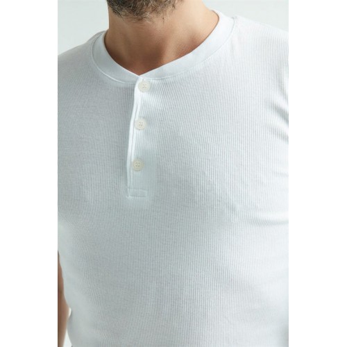 Erdem Beyaz Düğmeli kaşkorse t-shirt 1125 Renk Beyaz Beden S Erdem Beyaz Düğmeli kaşkorse t-shirt 1125 Renk Beyaz Beden S