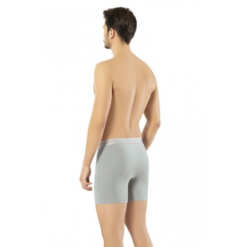 Erdem Gri Pamuk Elastan Uzun Boxer 1470 Renk Gri Beden 4XL Erdem Gri Pamuk Elastan Uzun Boxer 1470 Renk Gri Beden 4XL