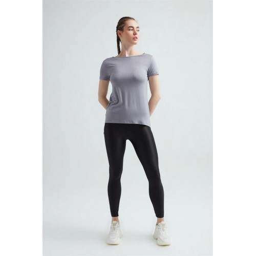 Erdem Gri Viskon Kadın Uzun T-Shirt 214 Renk Gri Beden 3XL Erdem Gri Viskon Kadın Uzun T-Shirt 214 Renk Gri Beden 3XL