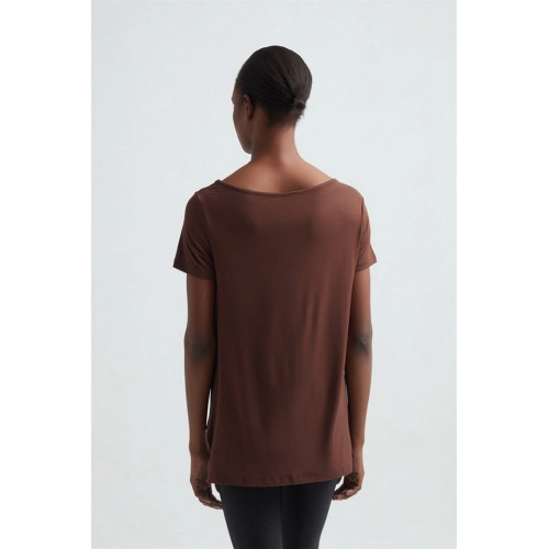 Erdem Kahverengi Viskon Kadın Uzun T-Shirt 214 Renk Kahve Beden M Erdem Kahverengi Viskon Kadın Uzun T-Shirt 214 Renk Kahve Beden M