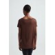 Erdem Kahverengi Viskon Kadın Uzun T-Shirt 214 Renk Kahve Beden M Erdem Kahverengi Viskon Kadın Uzun T-Shirt 214 Renk Kahve Beden M
