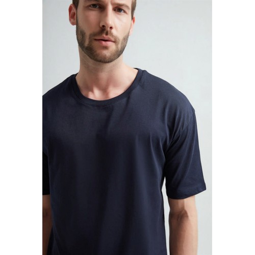 Erdem Weweus Lacivert Oversize Erkek T-Shirt 1023 Renk Lacivert Beden M Erdem Weweus Lacivert Oversize Erkek T-Shirt 1023 Renk Lacivert Beden M