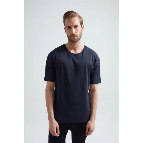 Erdem Weweus Lacivert Oversize Erkek T-Shirt 1023 Renk Lacivert Beden M Erdem Weweus Lacivert Oversize Erkek T-Shirt 1023 Renk Lacivert Beden M