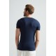 Erdem Lacivert V-Yaka Slim Unisex T-Shirt 1025 Renk Lacivert Beden L Erdem Lacivert V-Yaka Slim Unisex T-Shirt 1025 Renk Lacivert Beden L