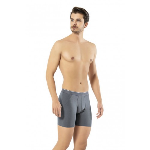 Erdem Füme Pamuk Elastan Uzun Boxer 1470 Renk Füme Beden 3XL Erdem Füme Pamuk Elastan Uzun Boxer 1470 Renk Füme Beden 3XL