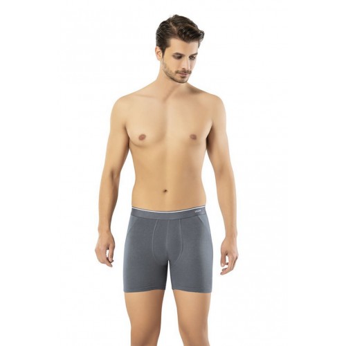 Erdem Füme Pamuk Elastan Uzun Boxer 1470 Renk Füme Beden 3XL