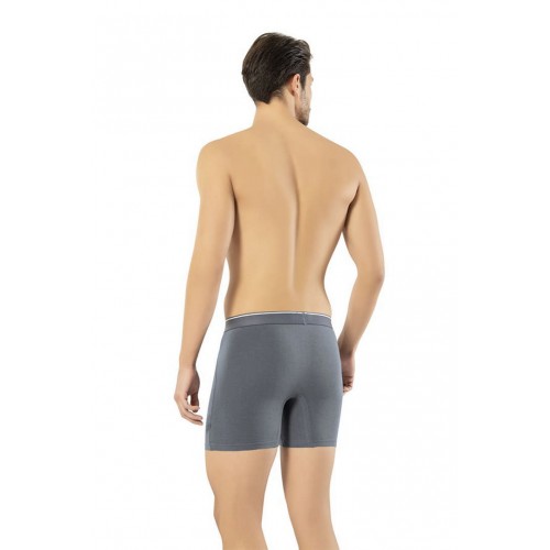 Erdem Füme Pamuk Elastan Uzun Boxer 1470 Renk Füme Beden 3XL Erdem Füme Pamuk Elastan Uzun Boxer 1470 Renk Füme Beden 3XL