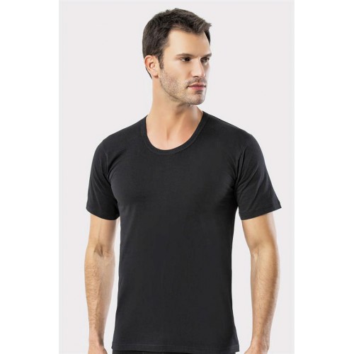Erdem Siyah Penye O Yaka T-Shirt 1150 Renk Siyah Beden 56(XXL) Erdem Siyah Penye O Yaka T-Shirt 1150 Renk Siyah Beden 56(XXL)