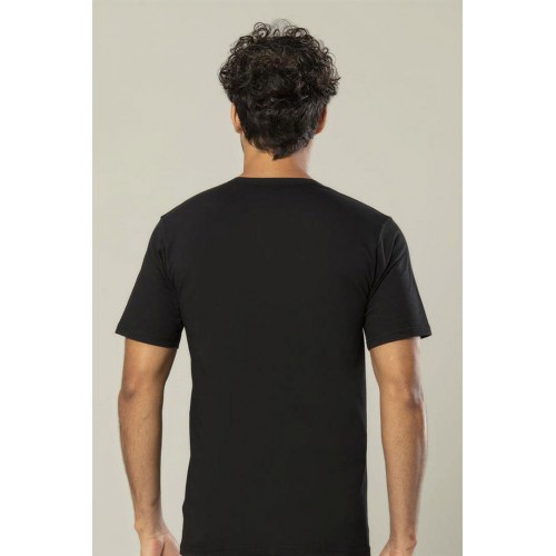 Erdem Siyah Penye O Yaka T-Shirt 1150 Renk Siyah Beden 56(XXL) Erdem Siyah Penye O Yaka T-Shirt 1150 Renk Siyah Beden 56(XXL)