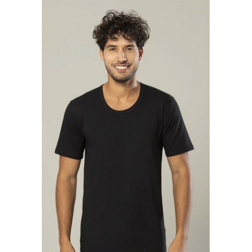Erdem Siyah Penye O Yaka T-Shirt 1150 Renk Siyah Beden 56(XXL) Erdem Siyah Penye O Yaka T-Shirt 1150 Renk Siyah Beden 56(XXL)