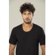 Erdem Siyah Penye O Yaka T-Shirt 1150 Renk Siyah Beden 56(XXL) Erdem Siyah Penye O Yaka T-Shirt 1150 Renk Siyah Beden 56(XXL)