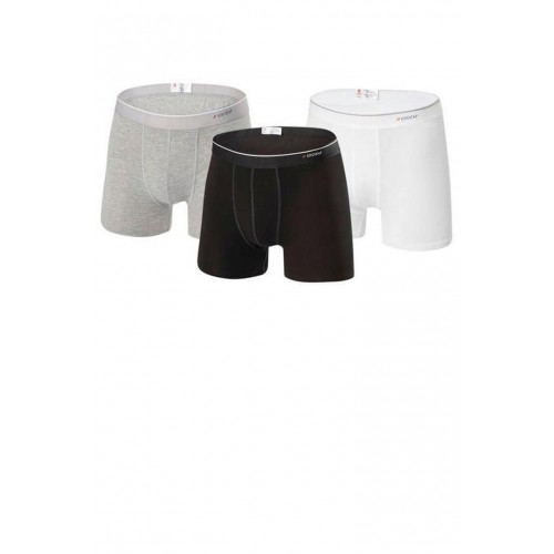 Erdem Siyah-Beyaz-Gri 3'lü Basic Boxer 1491 Renk Siyah Beyaz Gri Beden L Erdem Siyah-Beyaz-Gri 3'lü Basic Boxer 1491 Renk Siyah Beyaz Gri Beden L