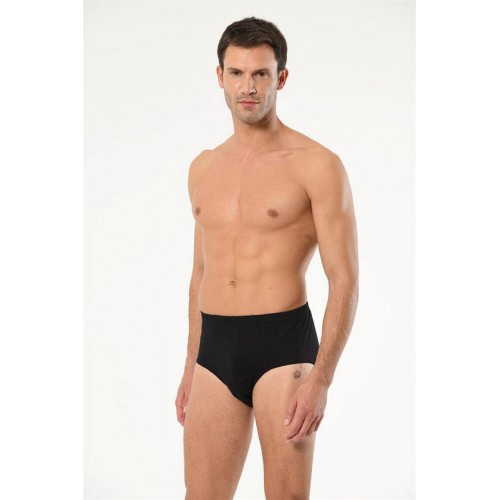 Erdem 3'lü Siyah Penye Slip 13003 Renk Siyah Beden 48(M) Erdem 3'lü Siyah Penye Slip 13003 Renk Siyah Beden 48(M)