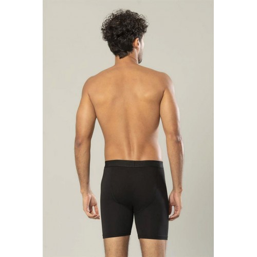 Erdem Siyah Pamuk Elastan Uzun Boxer 1416 Renk Siyah Beden L Erdem Siyah Pamuk Elastan Uzun Boxer 1416 Renk Siyah Beden L